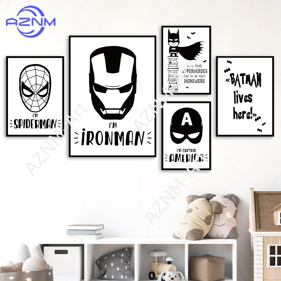 Wanddecoratie canvas schilderi - Baby Nursery Boy recensie en prijs